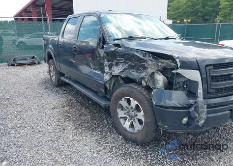 2014 Ford F-150 Fx4 z USA, uszkodzony, nr VIN 1FTFW1EF1EKD90176